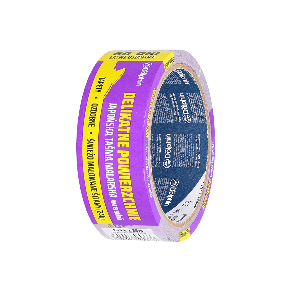 Blue Dolphin Tapes Washi maskeringstape delikate flater