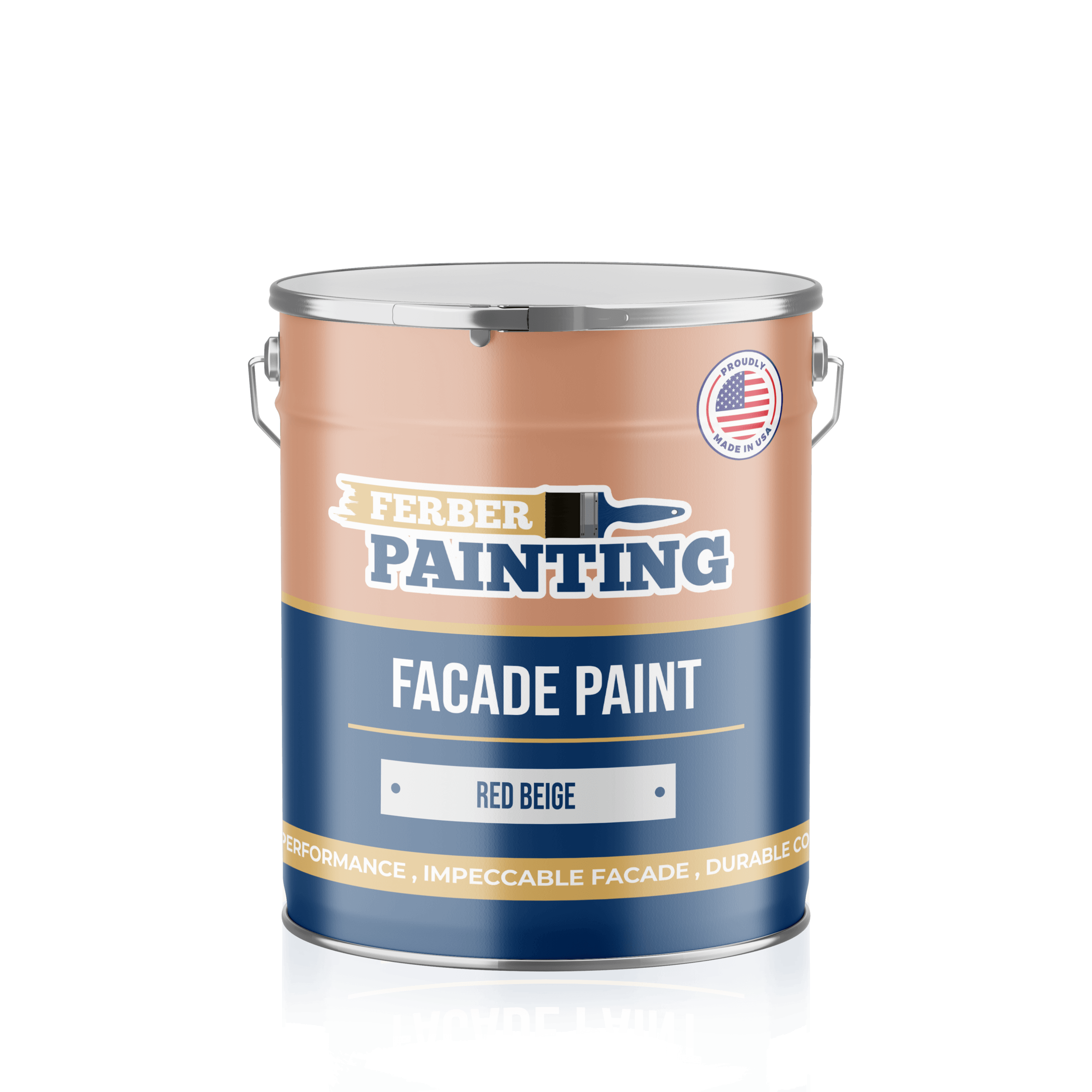Ferber Painting fasademaling rødbeige matt