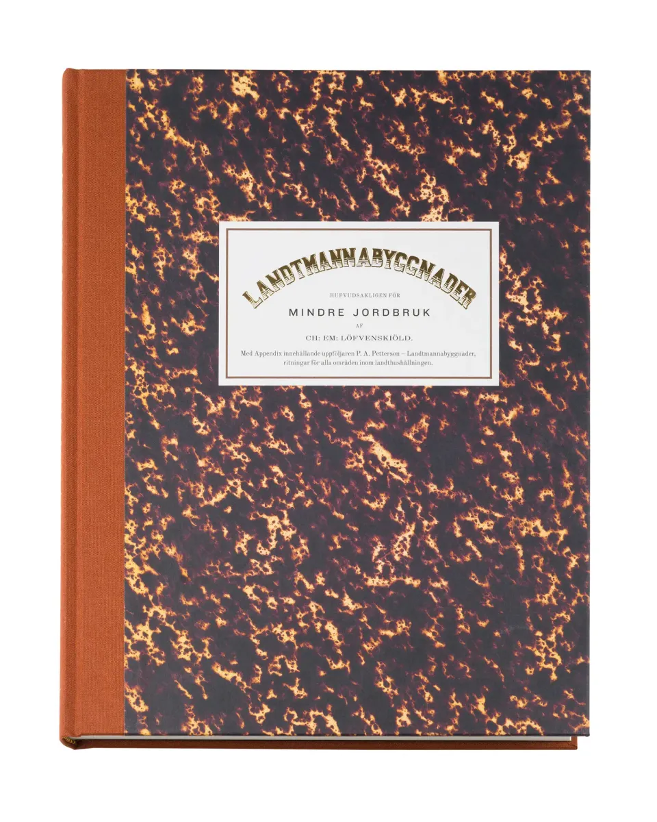 Gysinge Landtmannabyggnader bok reproduksjon 1868