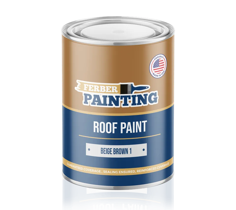 Ferber Painting Roof Paint Beige Brown takmaling brun UV
