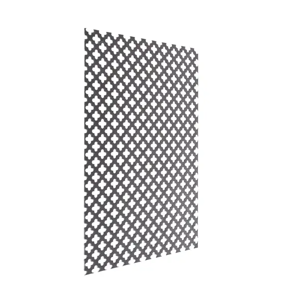 Gysinge Kløverplåt ventilgitter 300x200 mm ubehandlet