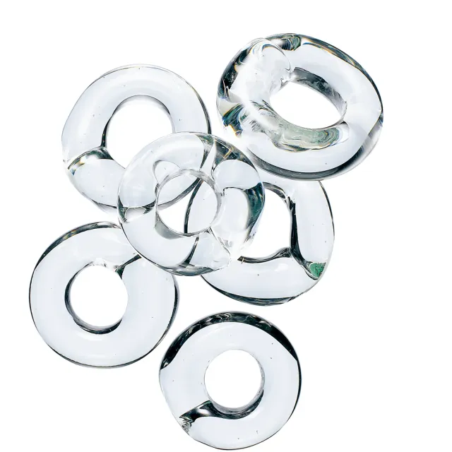 Gysinge glasringer gardinringer klarglass 35–40 mm