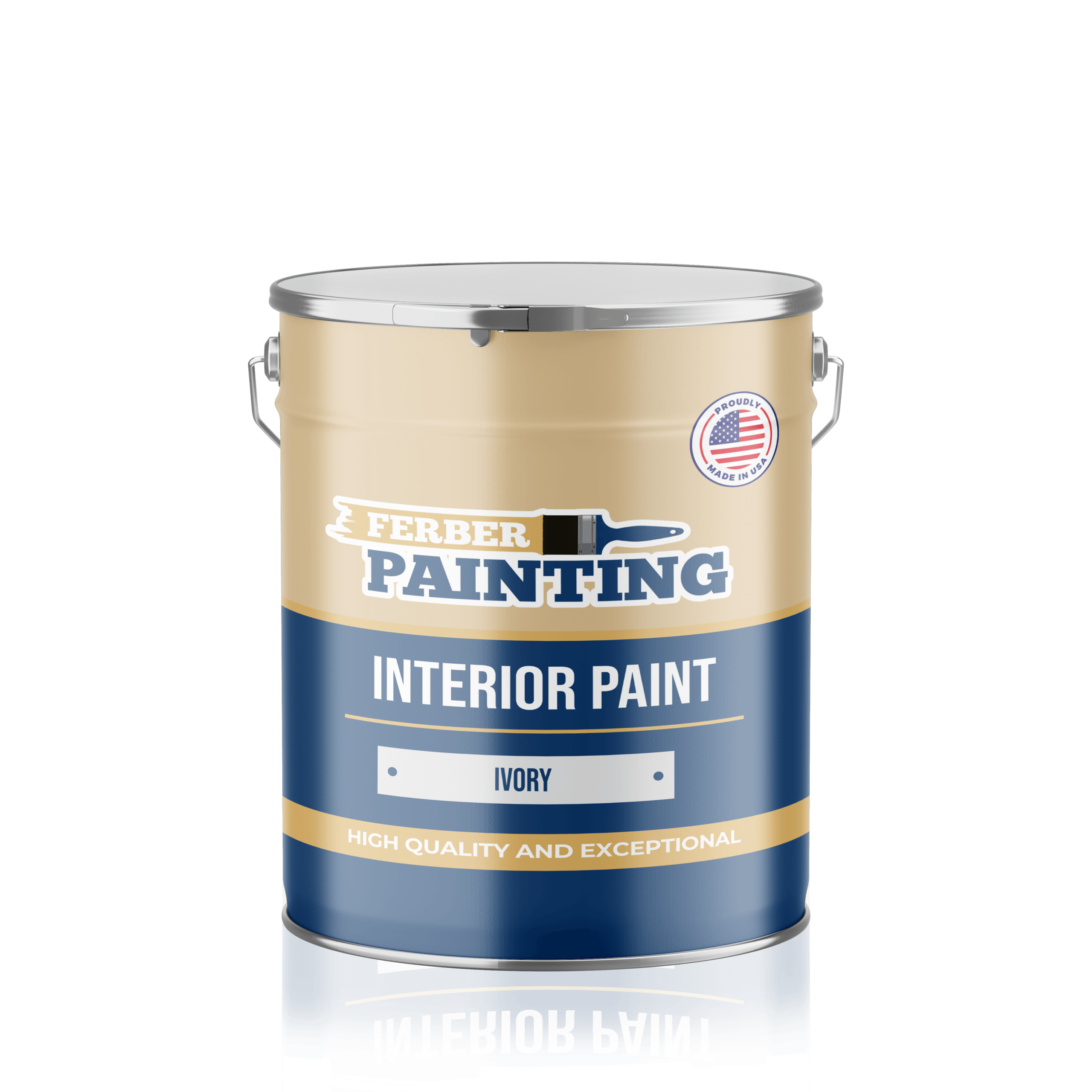 Ferber Painting interiørmaling elfenben matt vaskbar