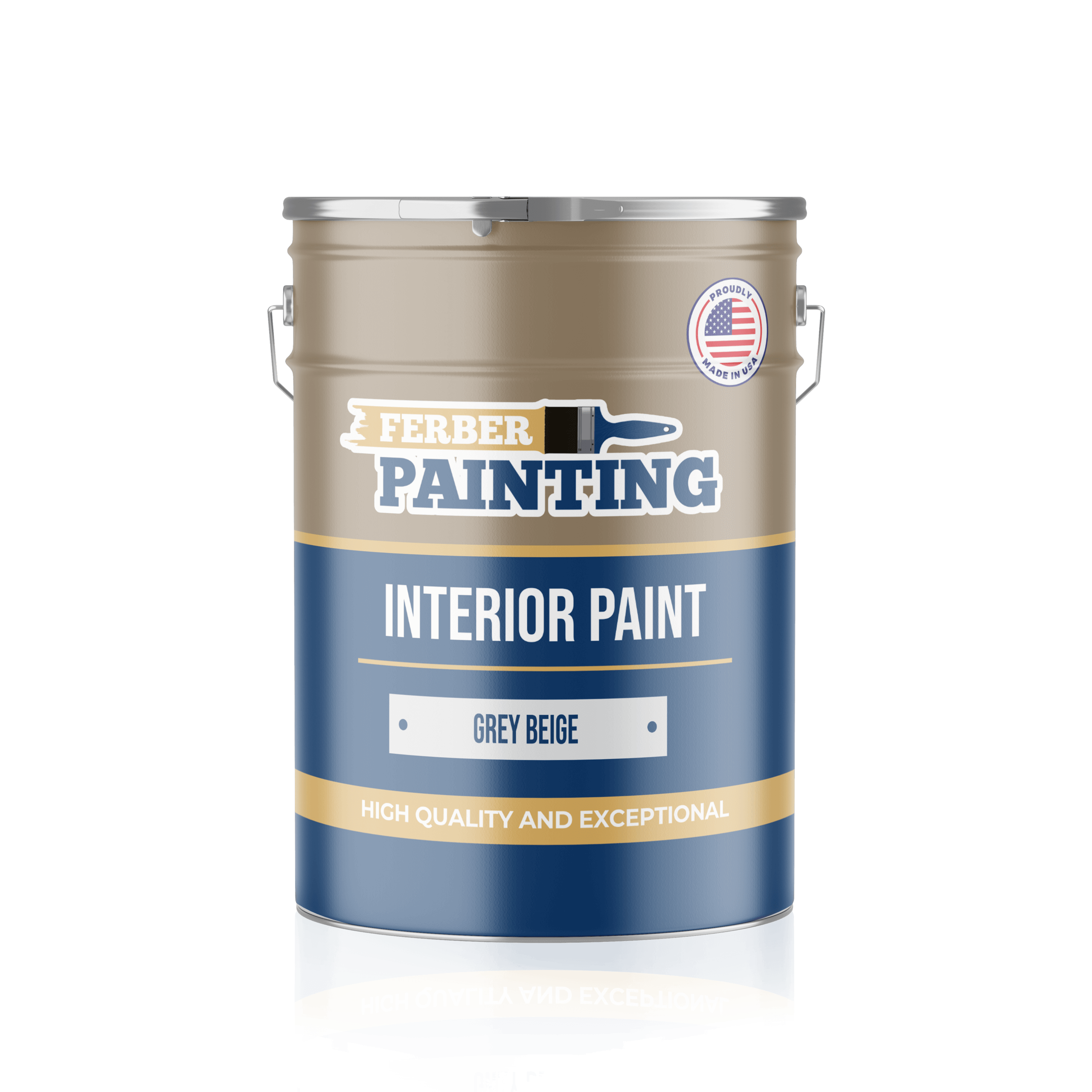 Ferber Painting interiørmaling gråbeige vaskbar