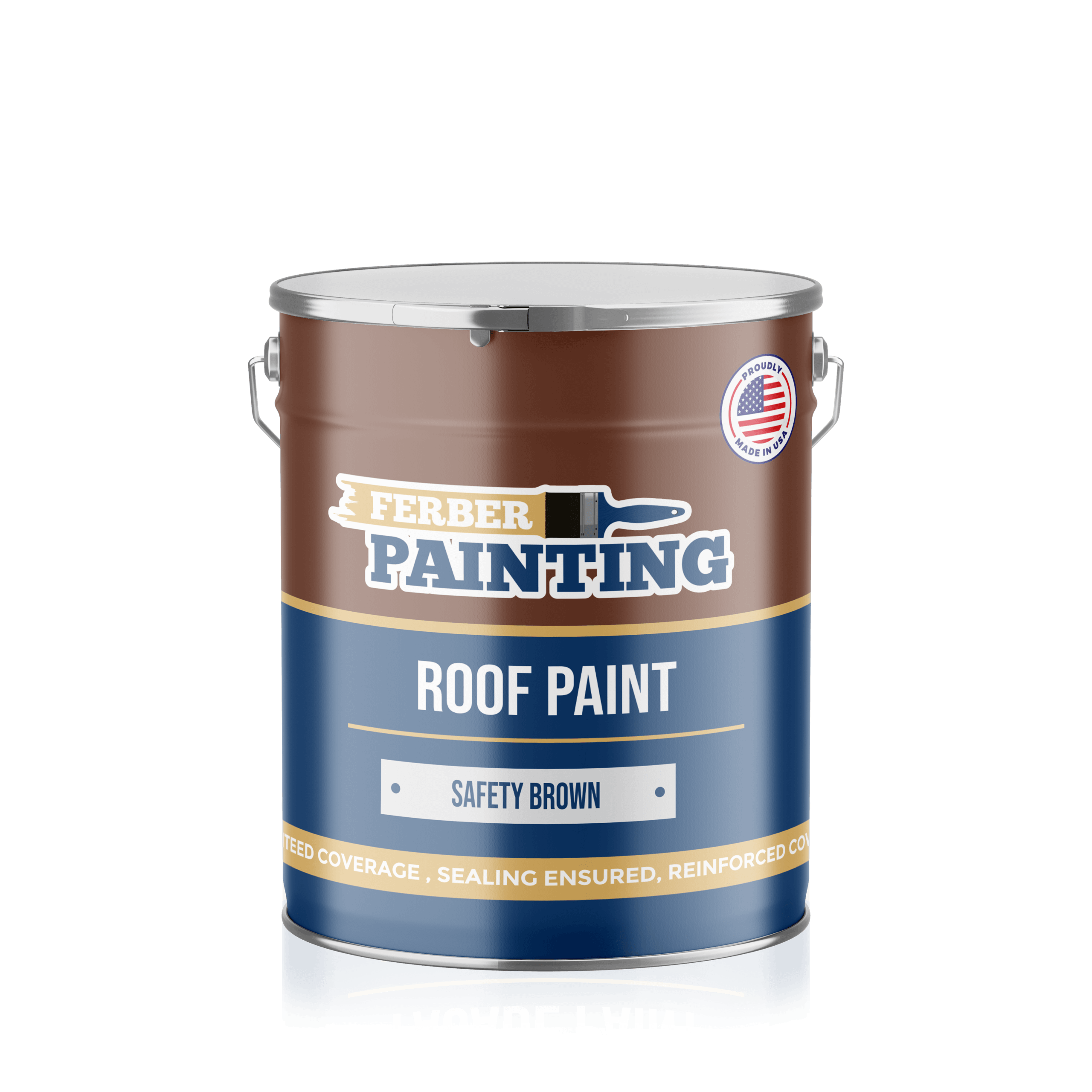 Ferber Painting takmaling sikkerhetsbrun UV-bestandig