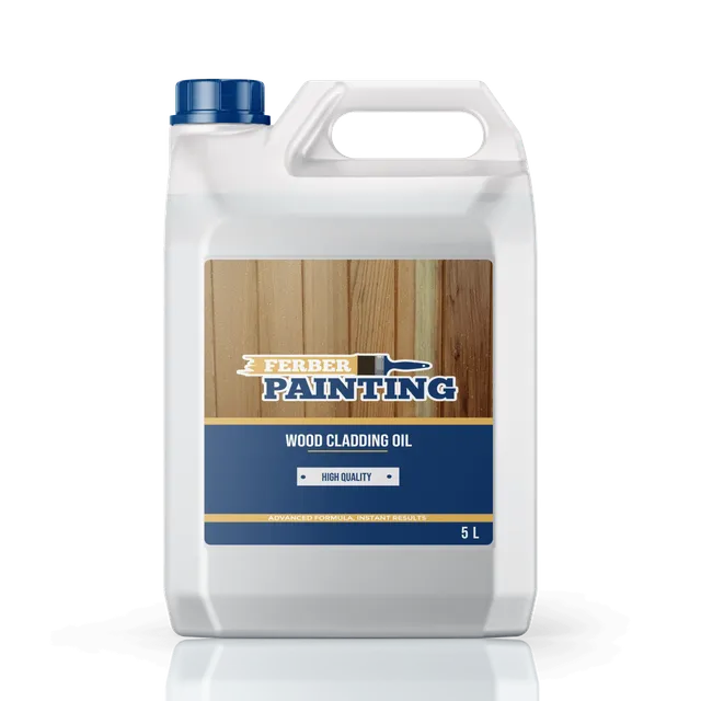 Ferber Painting Wood Cladding Oil olje kledning utendørs