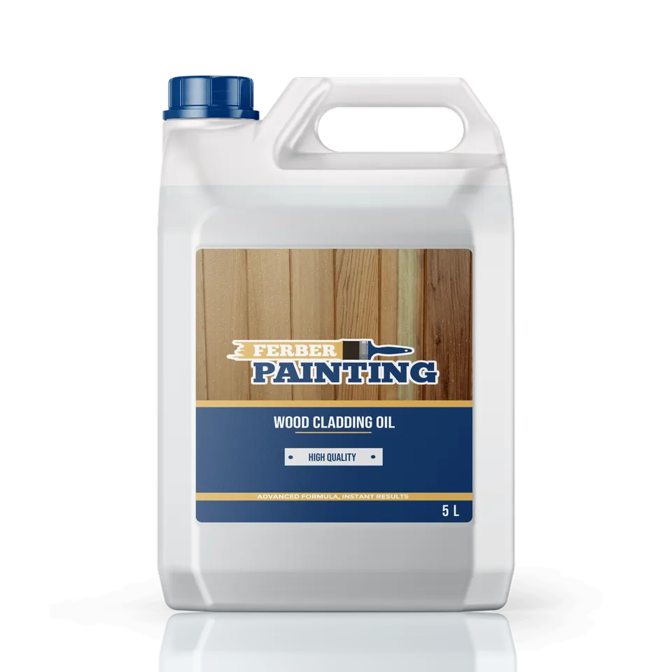 Ferber Painting Wood Cladding Oil olje kledning utendørs