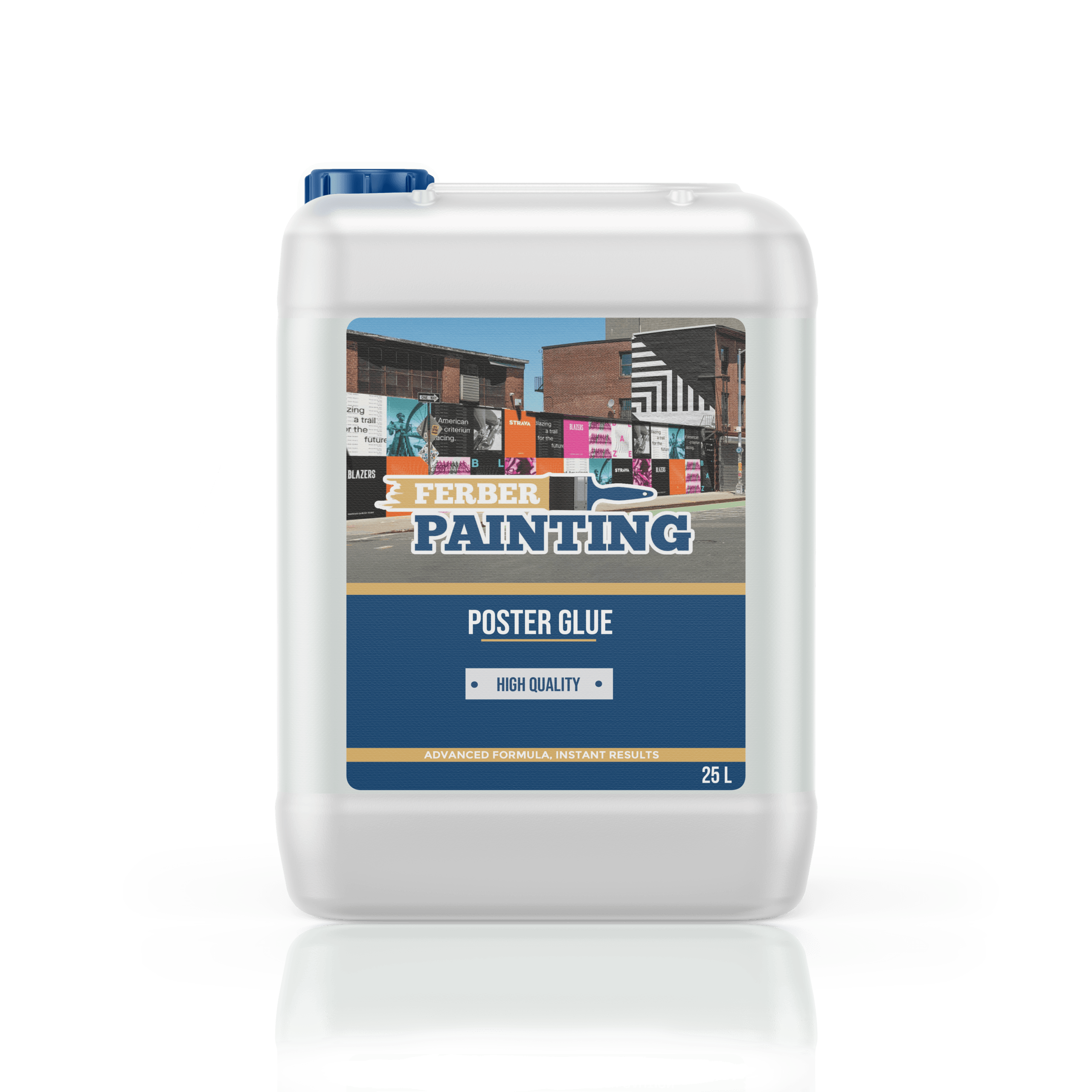Ferber Painting plakatlim vegglim skånsom