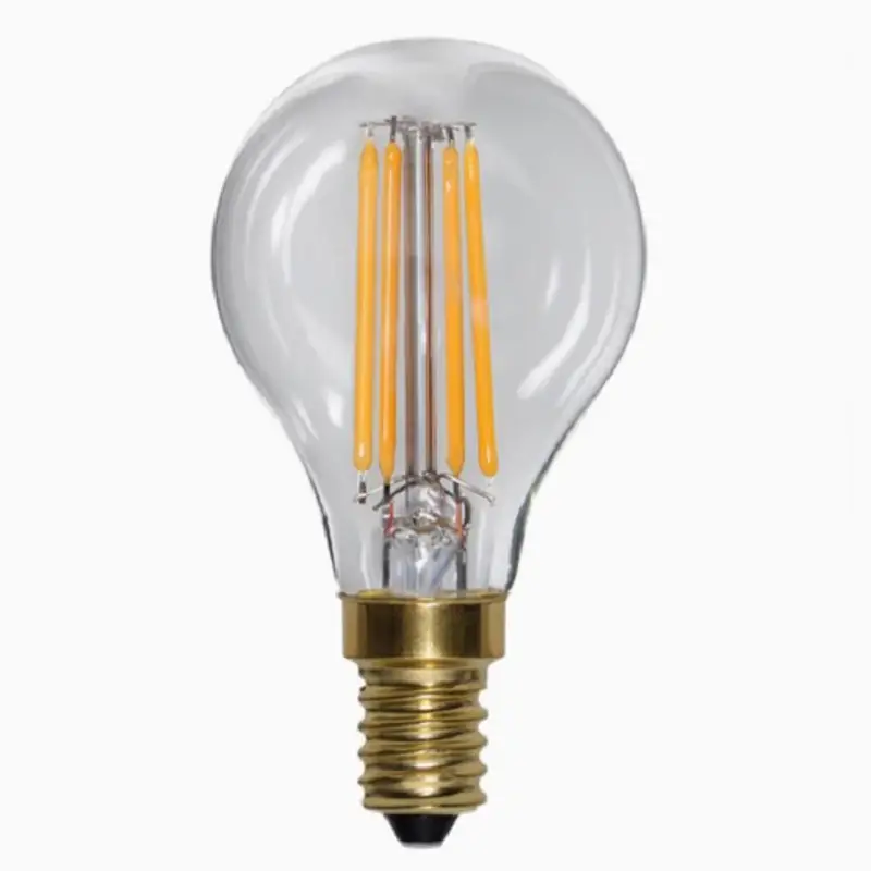 Gysinge LED-pære E14 4,5W dimbar kule filament