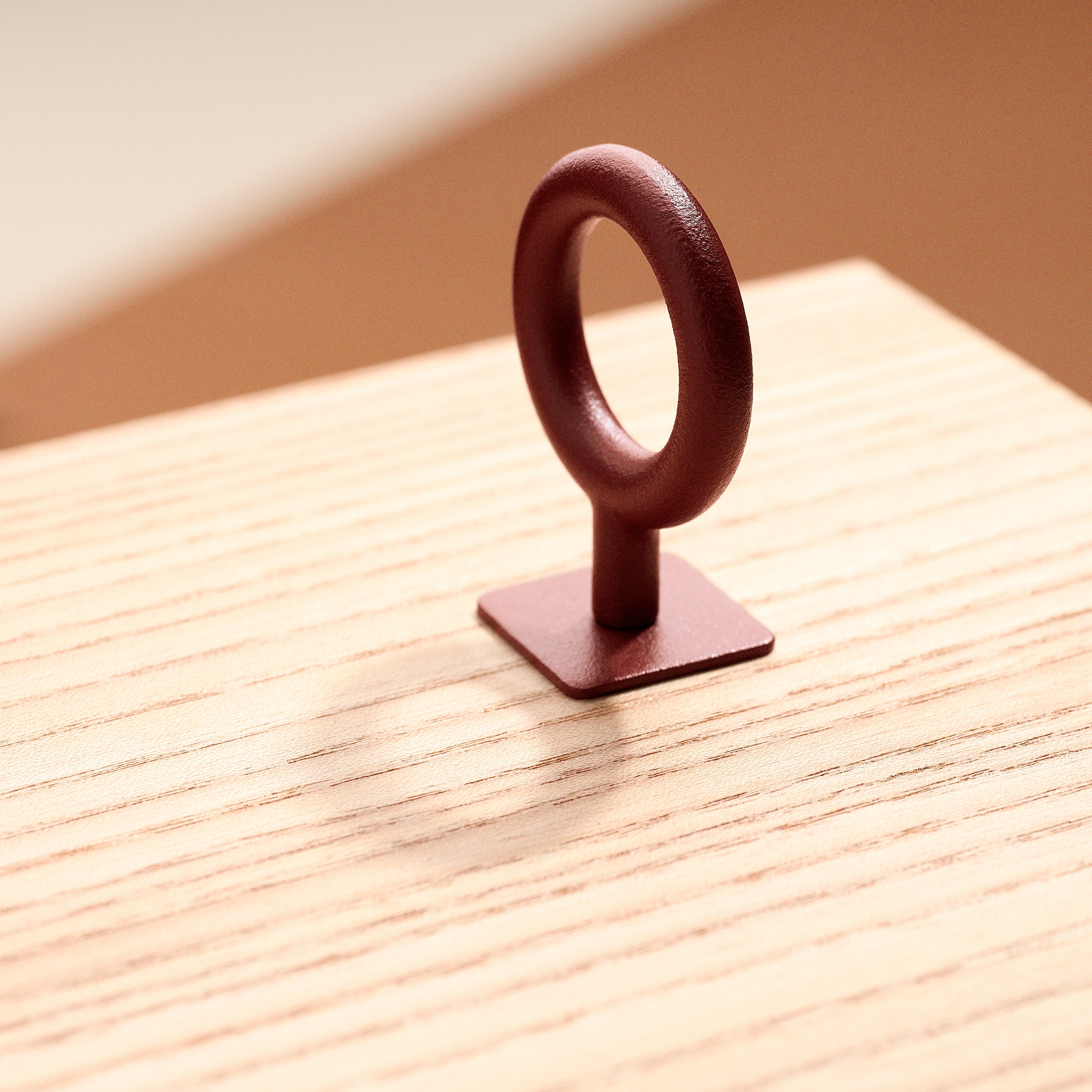 Toniton Key håndtak Reddish Brown matt rødbrun