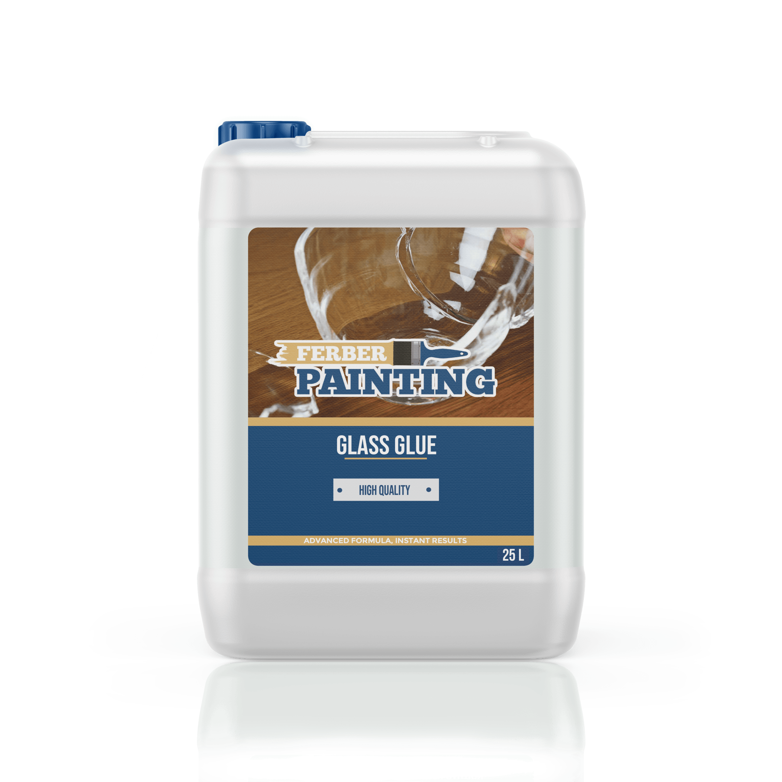Ferber Painting Glass Glue glasslim klar