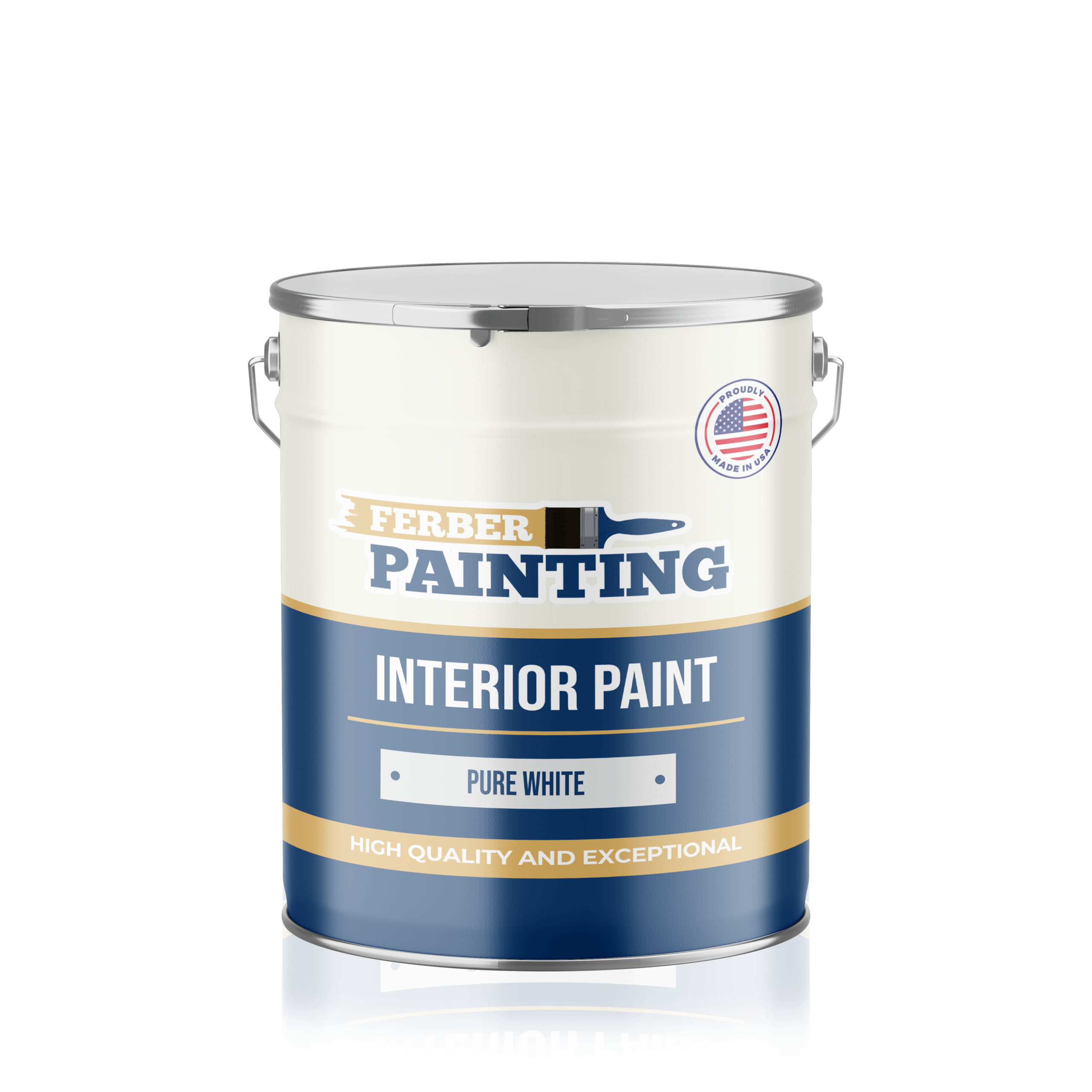Ferber Painting interiørmaling kritthvit vaskbar matt