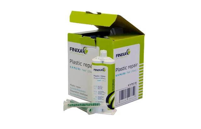 Finixa PLI plast reparasjonssett 25 sek 1,5 og 3,5 min
