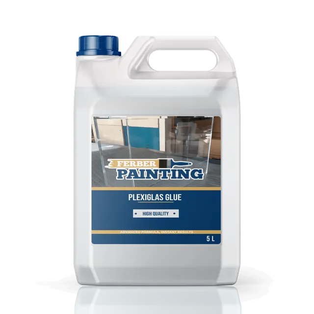 Ferber Painting Plexiglas Glue plexiglasslim klar