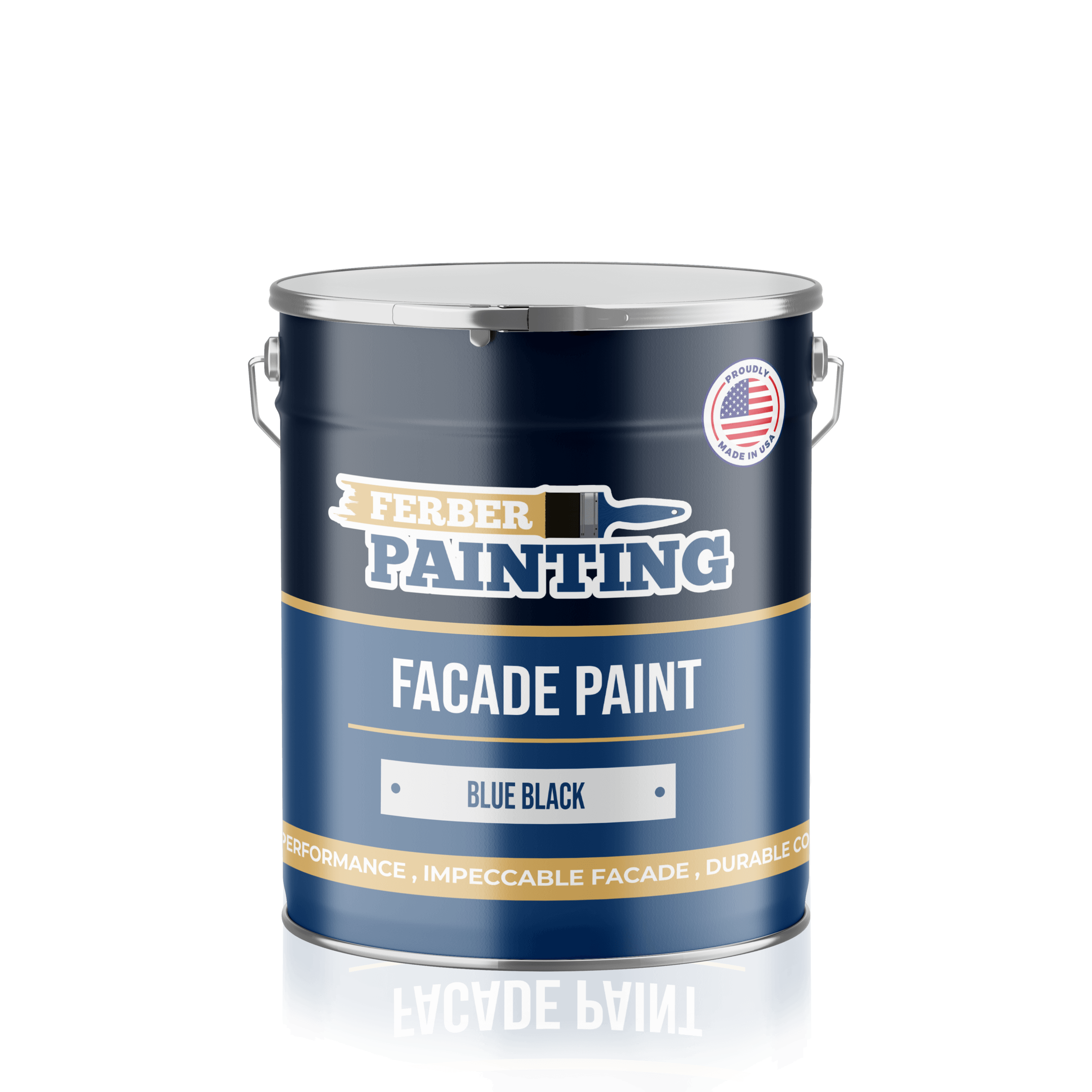Ferber Painting fasademaling blåsvart matt værbestandig