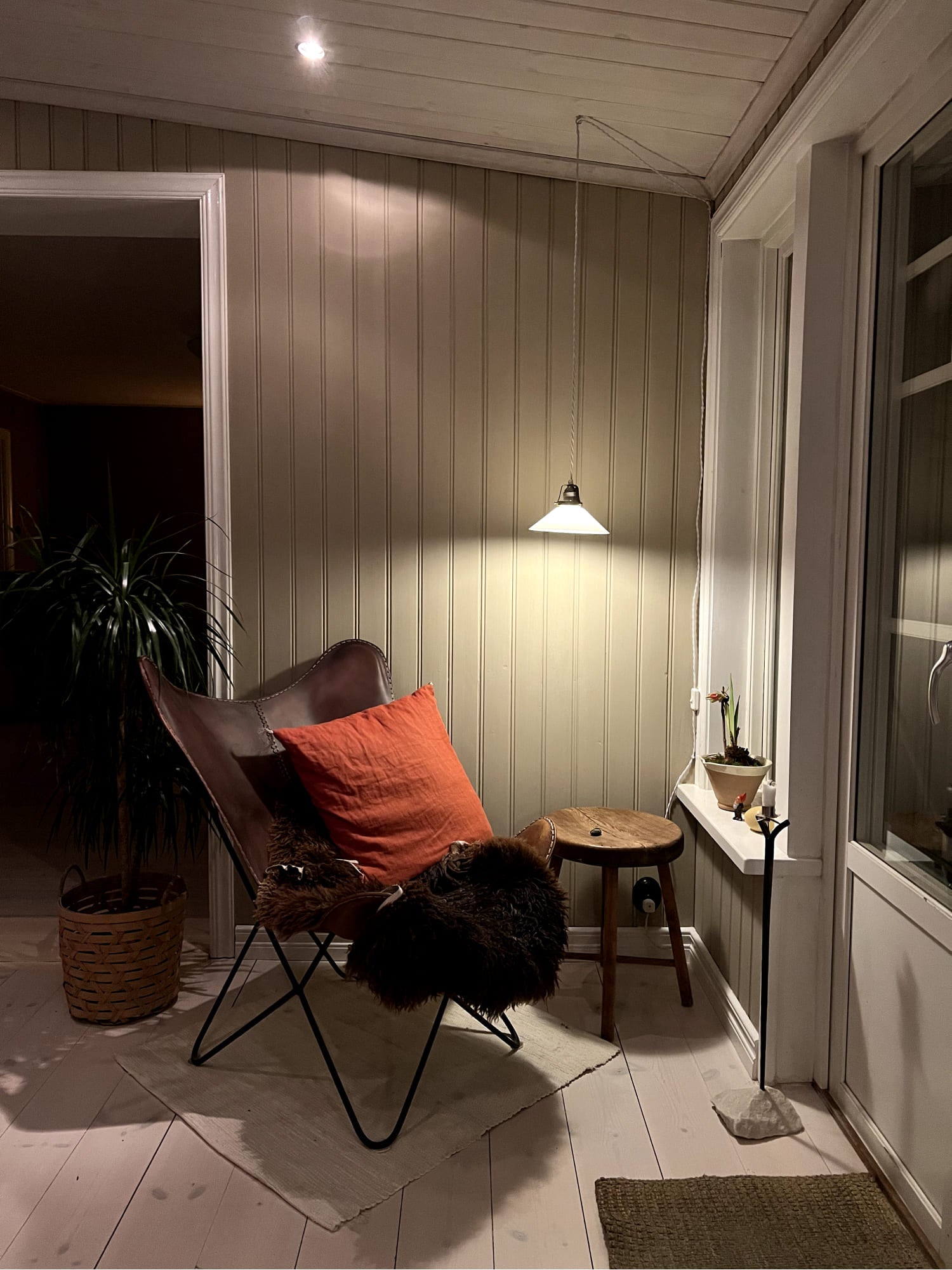Ovolin Norrgavel beige maling prøve 9722