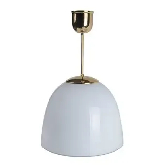 Gysinge Funkis Blomster taklampe messing opalglass