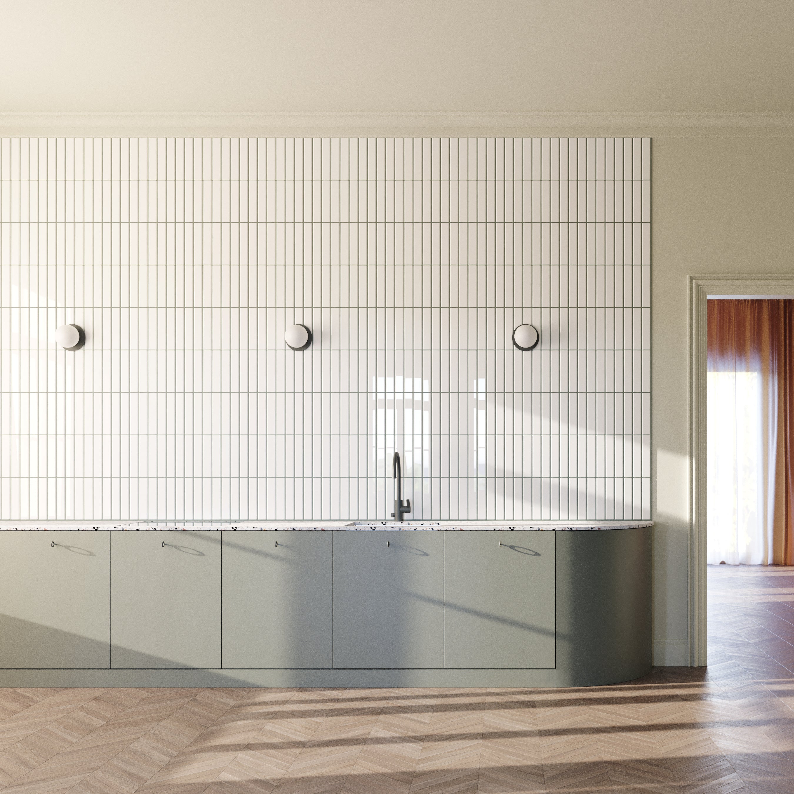 Toniton Ash Green Cabinet snekkermaling halvmatt 750 ml