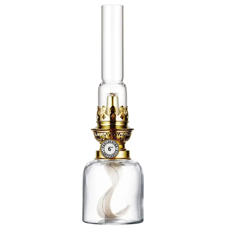 Gysinge Koholmen parafinlampe 6 tommer rundbrenner