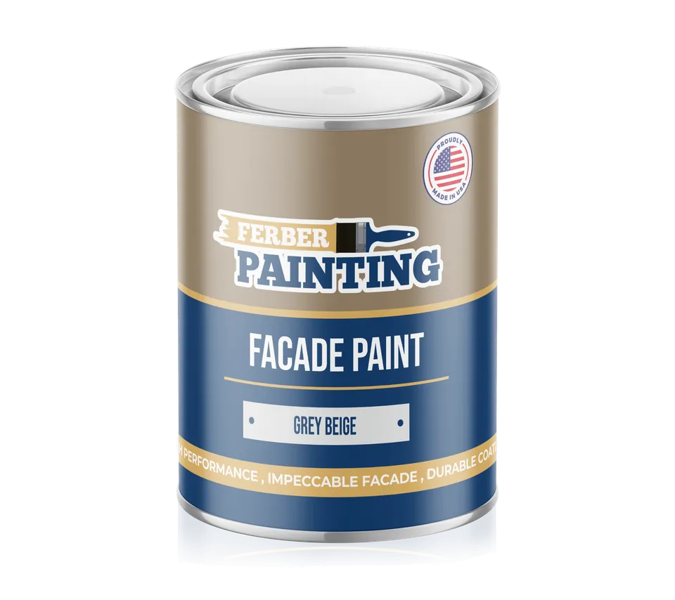 Ferber Painting fasademaling gråbeige matt utendørs