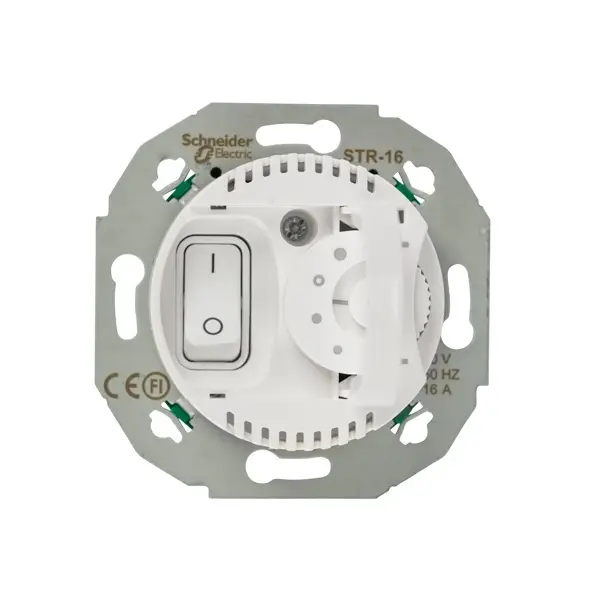 Gysinge romtermostat 16A hvit elektronisk 2-polet