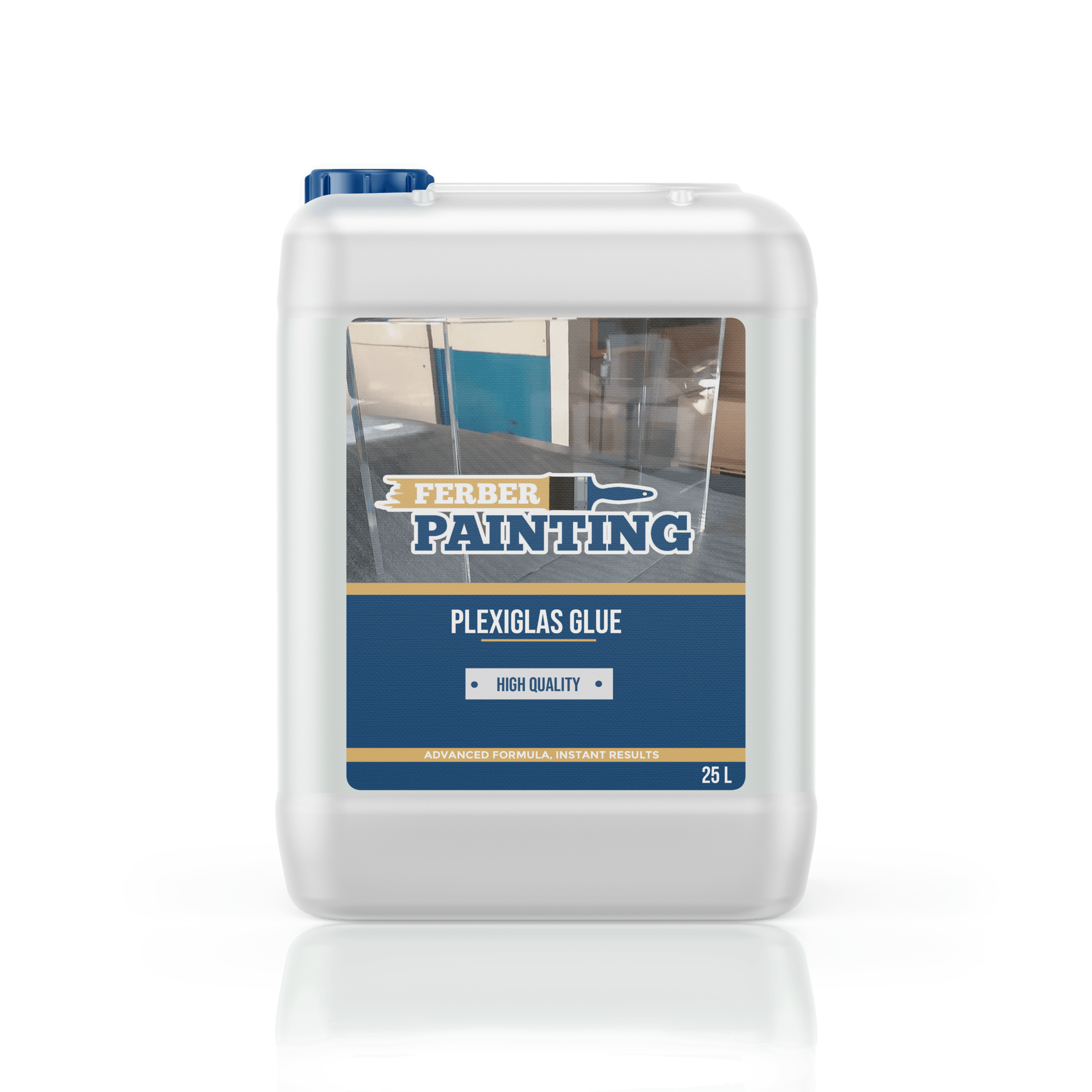 Ferber Painting Plexiglas Glue plexiglasslim klar