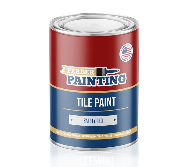 Ferber Painting Tile Paint flismaling sikkerhetsrød
