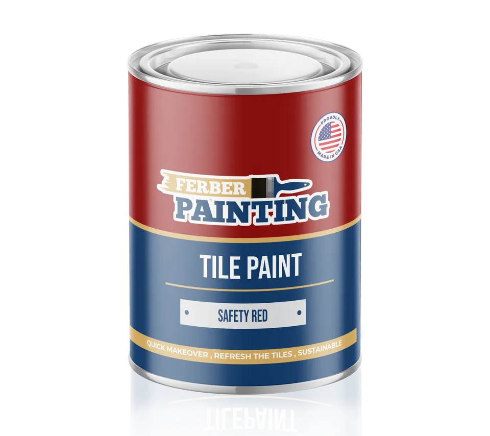 Ferber Painting Tile Paint flismaling sikkerhetsrød