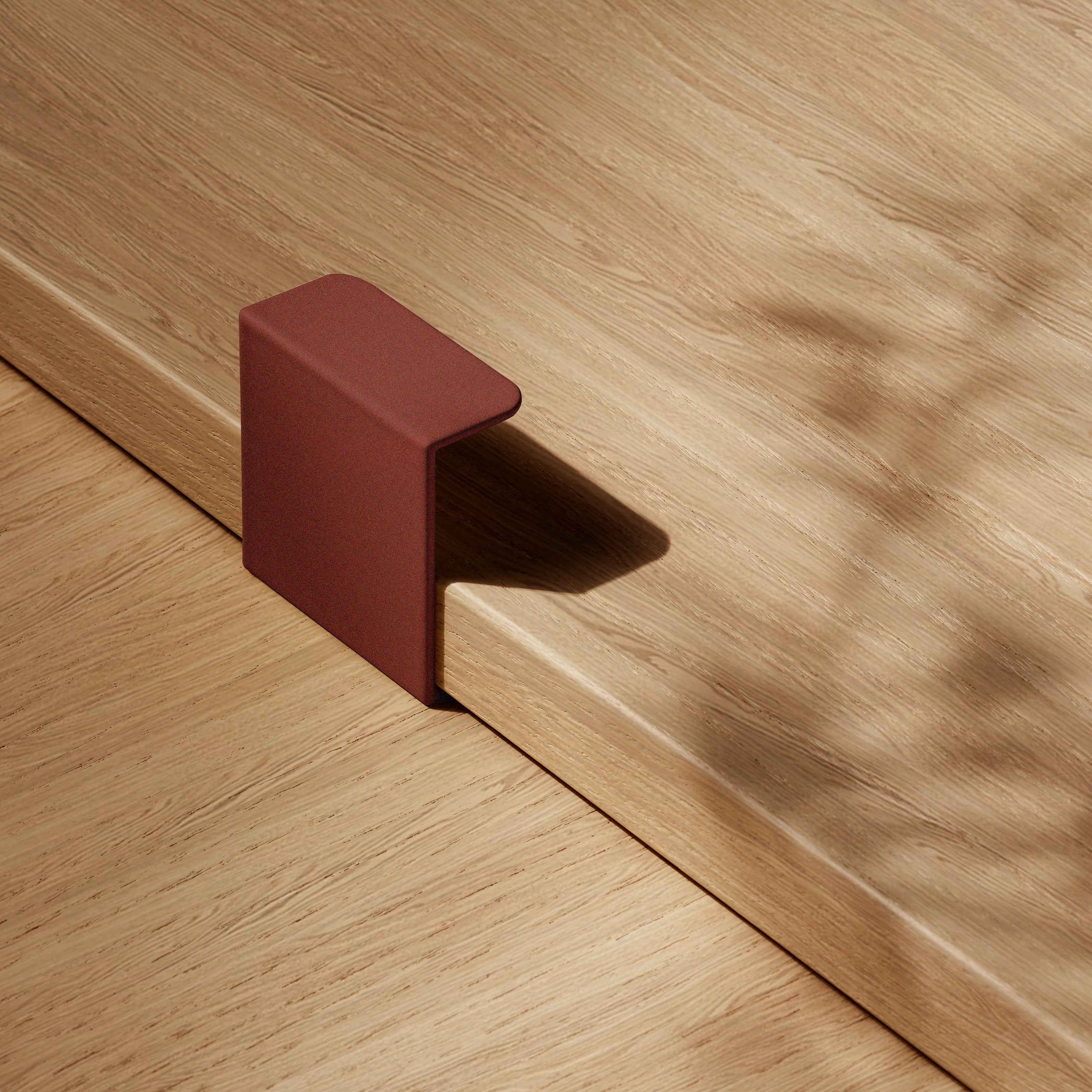 Toniton Hide 40 håndtak reddish brown matt metall