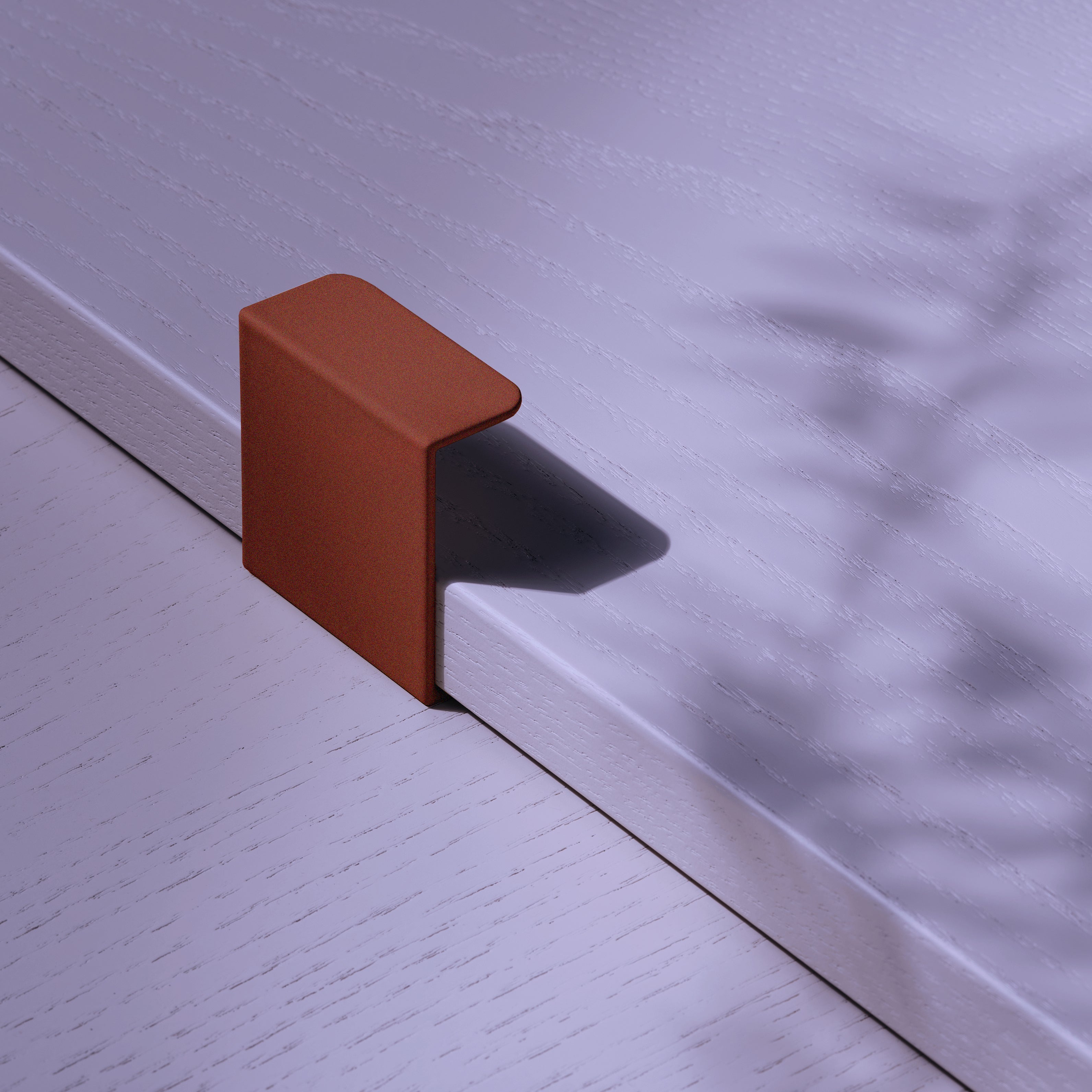 Toniton Hide 40 håndtak reddish brown matt metall