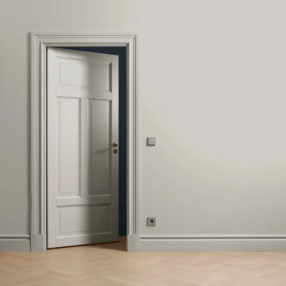 Toniton Pure Grey 02 veggmaling fargeprøve matt