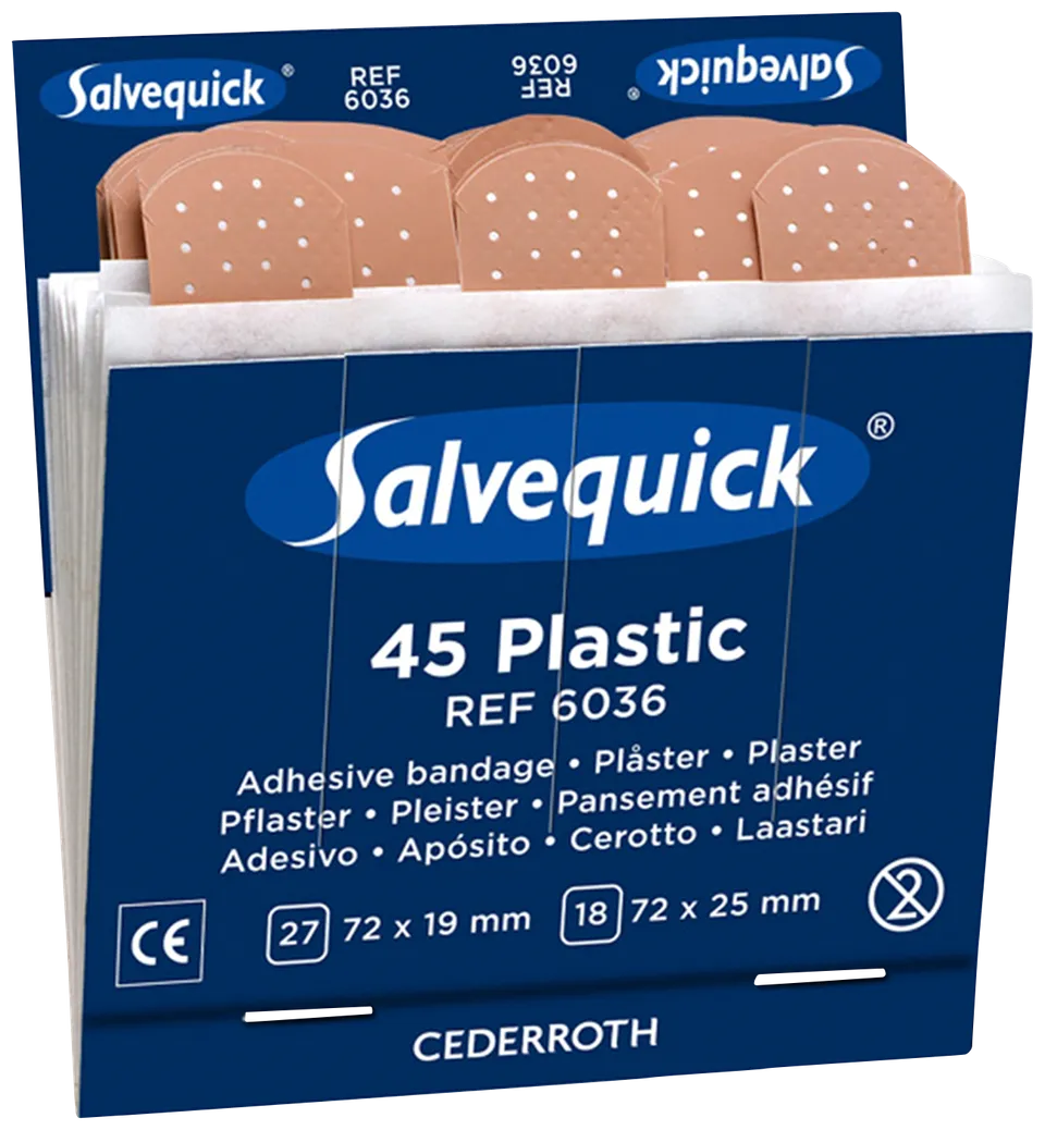 Plaster Plast 6036 plaster 270 stk allergitestet