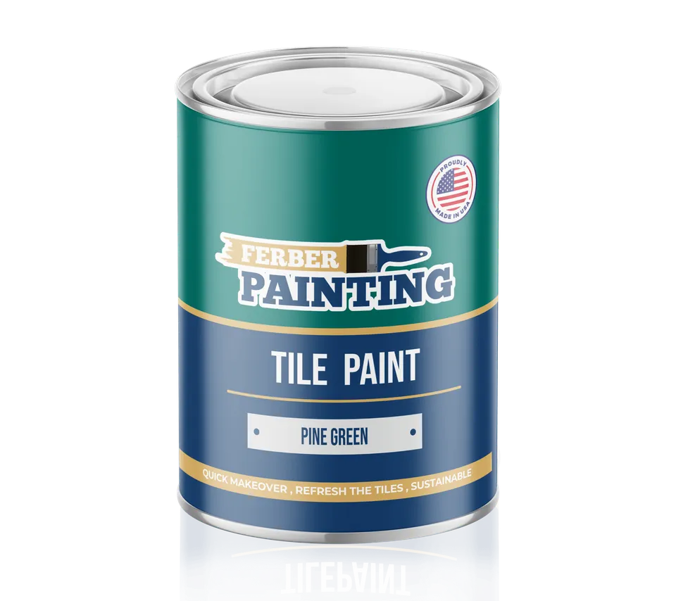 Ferber Painting Tile Paint Pine Green flisemaling furugrønn