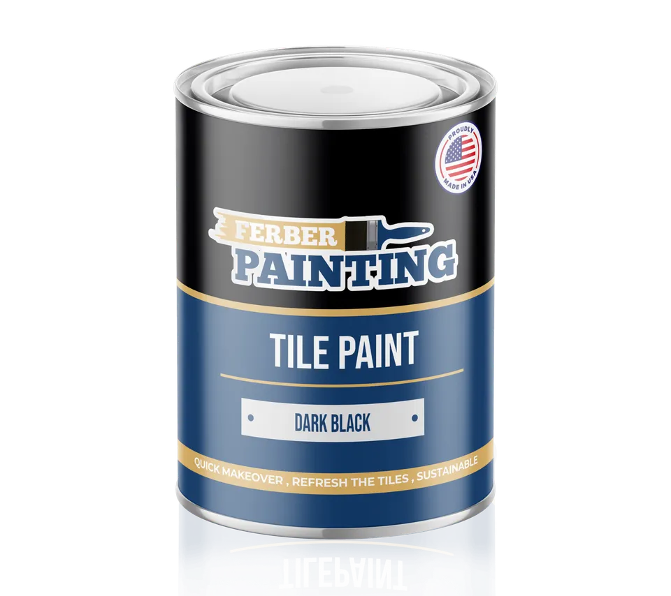 Ferber Painting Tile Paint flismaling svart matt
