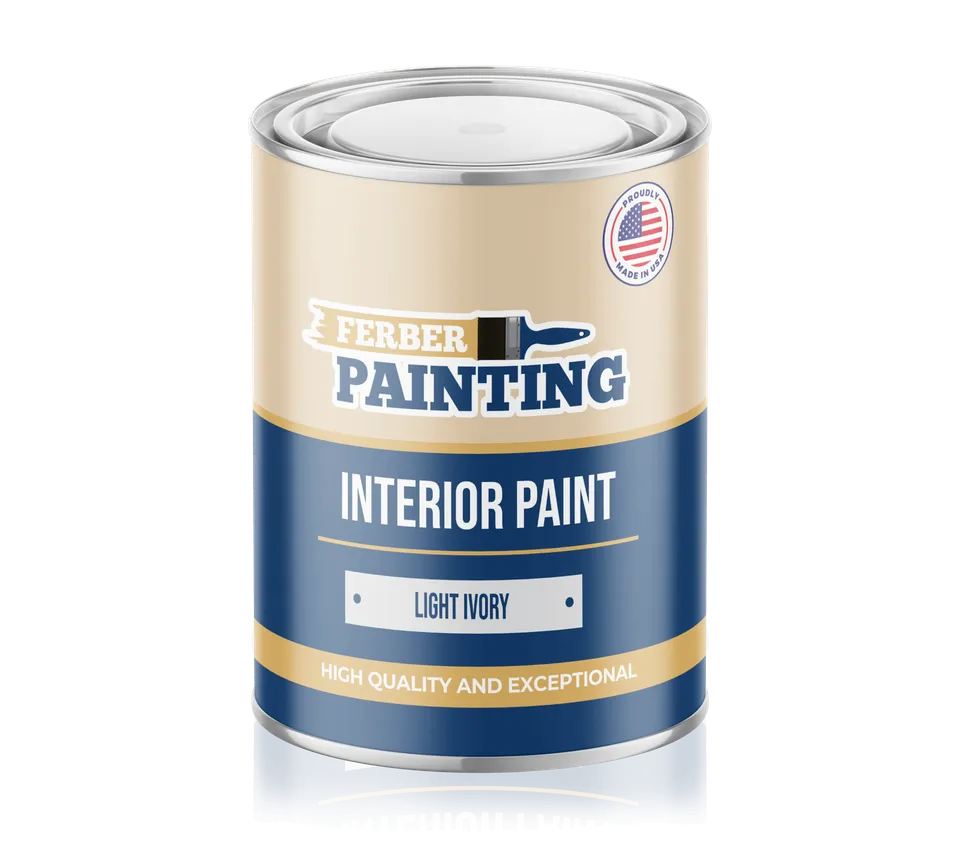 Ferber Painting interiørmaling lys elfenben veggmaling matt