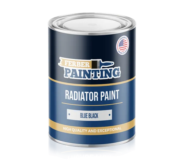 Ferber Painting Radiator Paint radiatormaling blåsvart