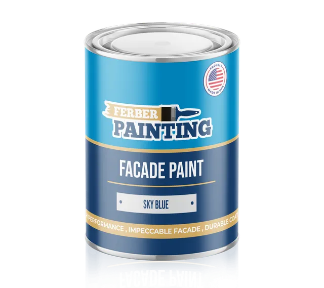 Ferber Painting fasademaling himmelblå værbestandig