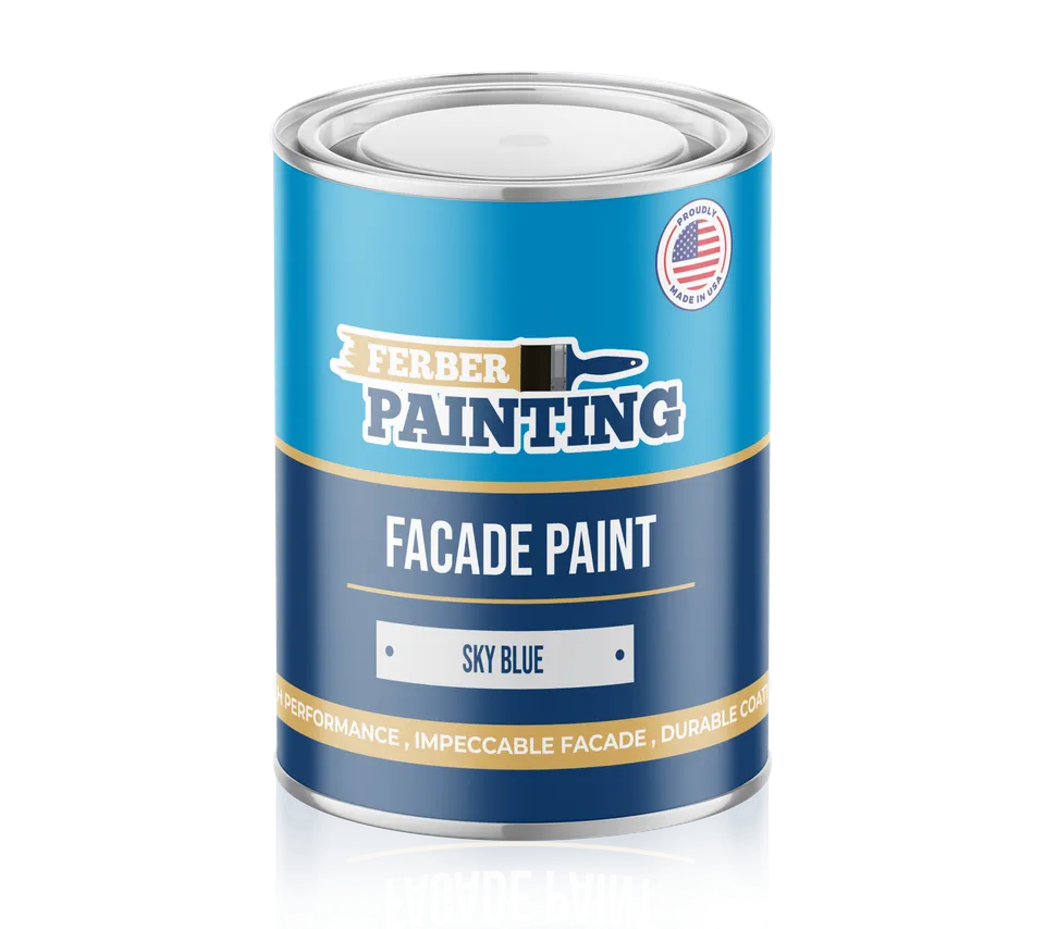 Ferber Painting fasademaling himmelblå værbestandig