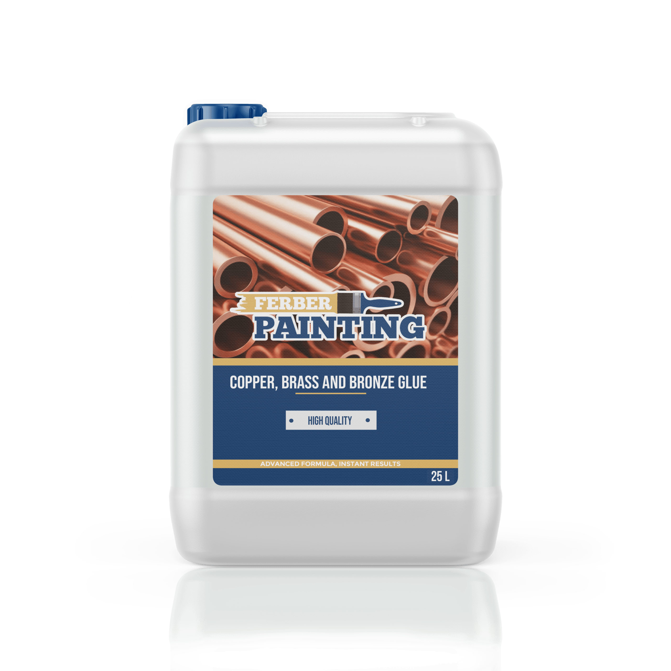 Ferber Painting Copper, Brass and Bronze Glue metallim sterk
