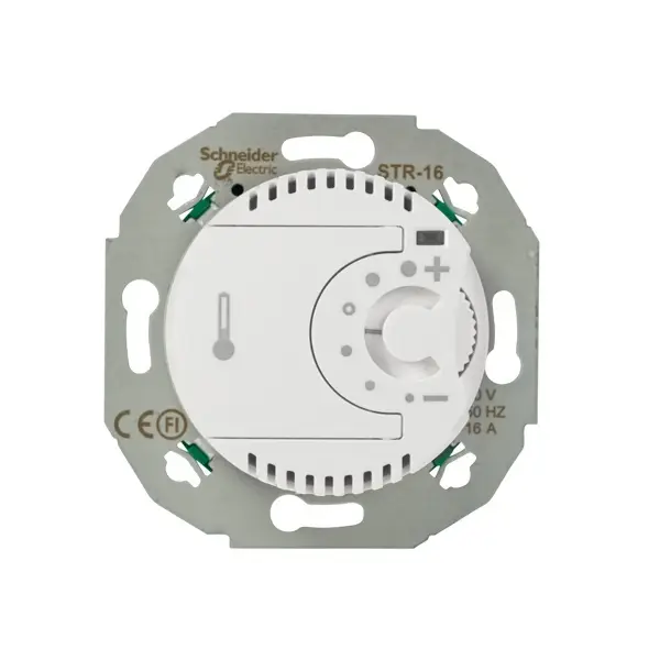 Gysinge romtermostat 16A hvit elektronisk 2-polet