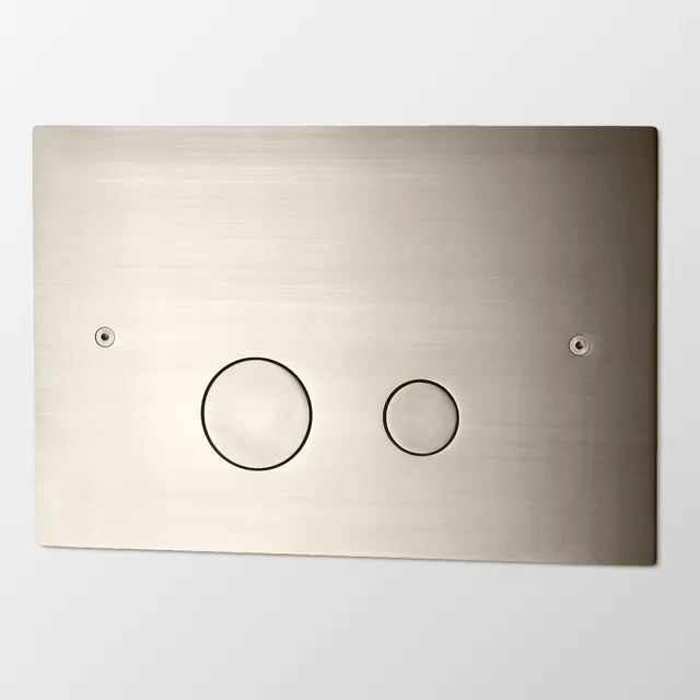 Toniton Spolknapp Brushed Nickel spyleknapp