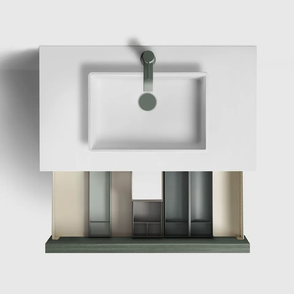 Toniton bunnventil universal ash green