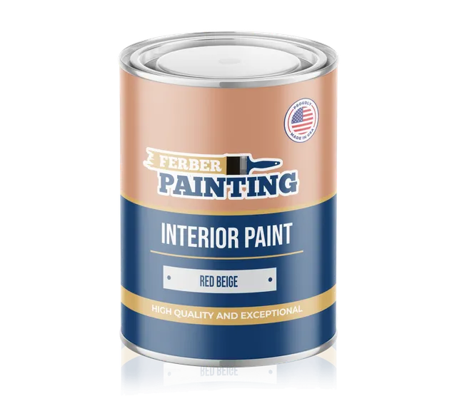 Ferber Painting interiørmaling rødbeige matt vaskbar