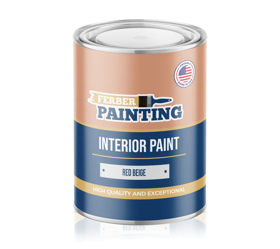 Ferber Painting interiørmaling rødbeige matt vaskbar