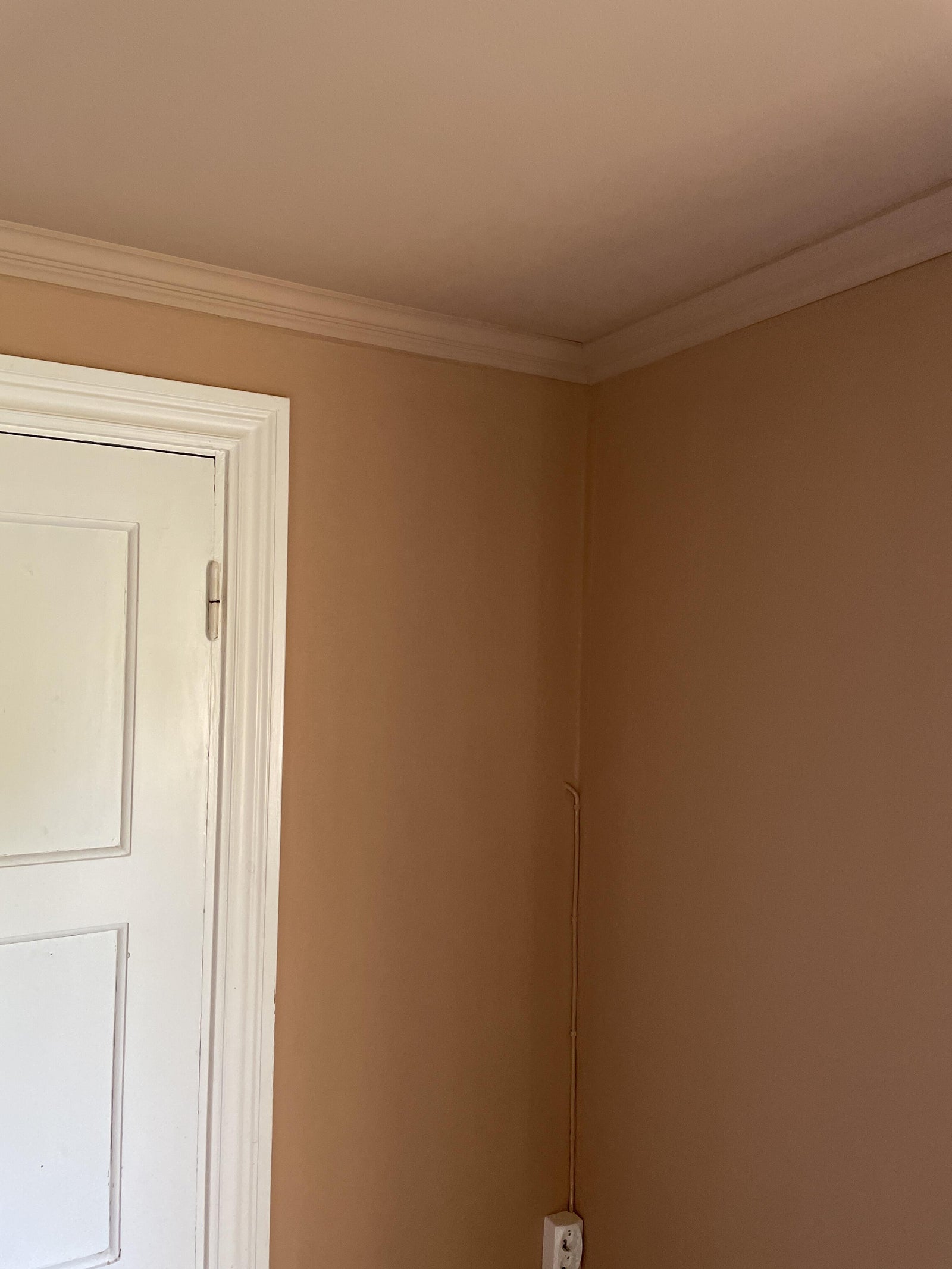 Ovolin Nedtonad Terracotta maling fargeprøve matt
