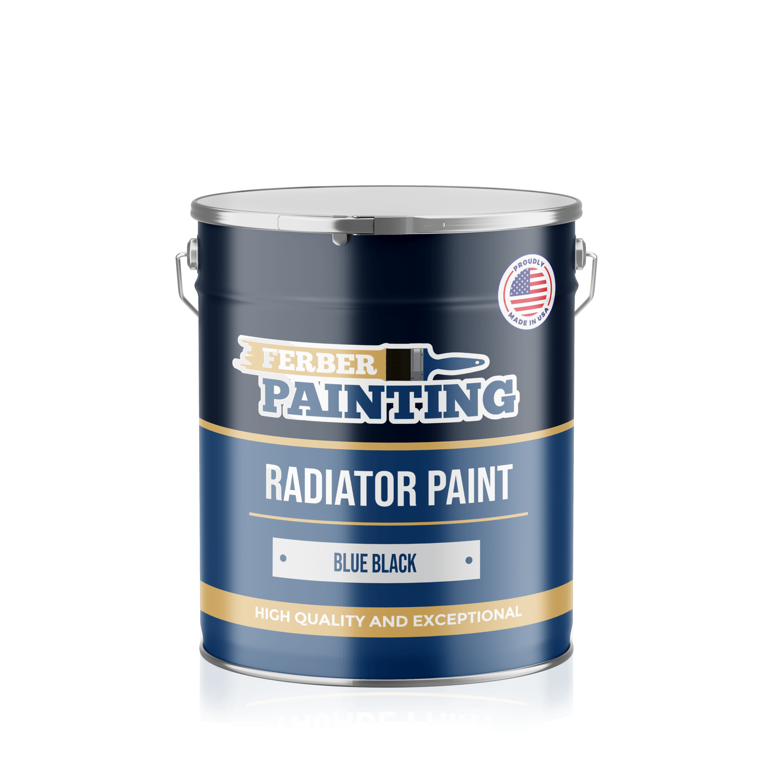 Ferber Painting Radiator Paint radiatormaling blåsvart
