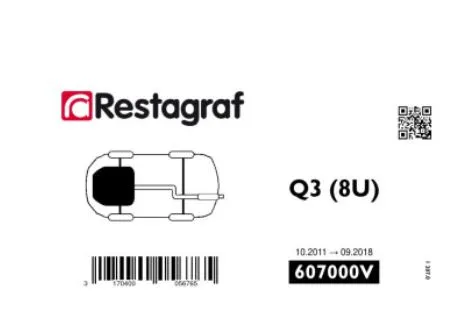 C. Christoffersen Restagraf 607000V festesett motorskjerm Q3