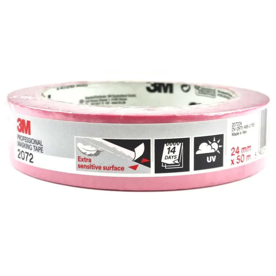 Gysinge Maskeringstape rosa 24 mm x 50 m washi