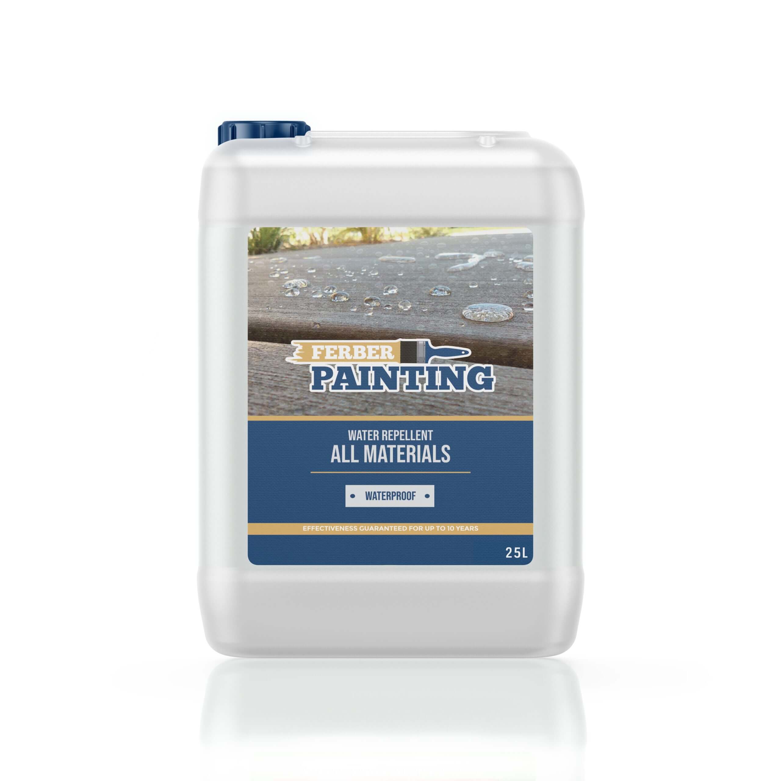 Ferber Painting vannavviser alle materialer impregnering