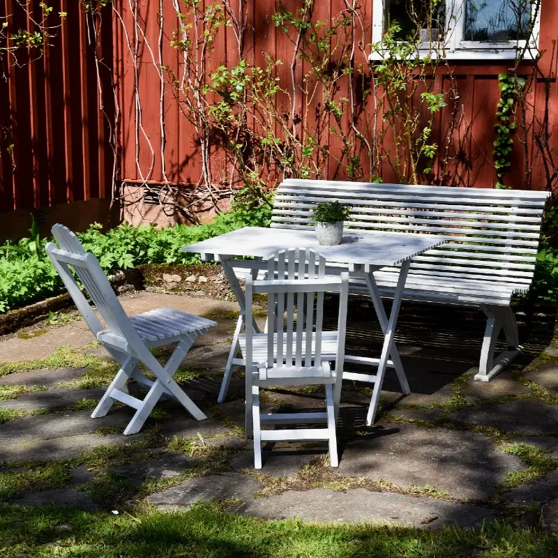 Gysinge Sommarro hagesofa umalt furu 150 cm